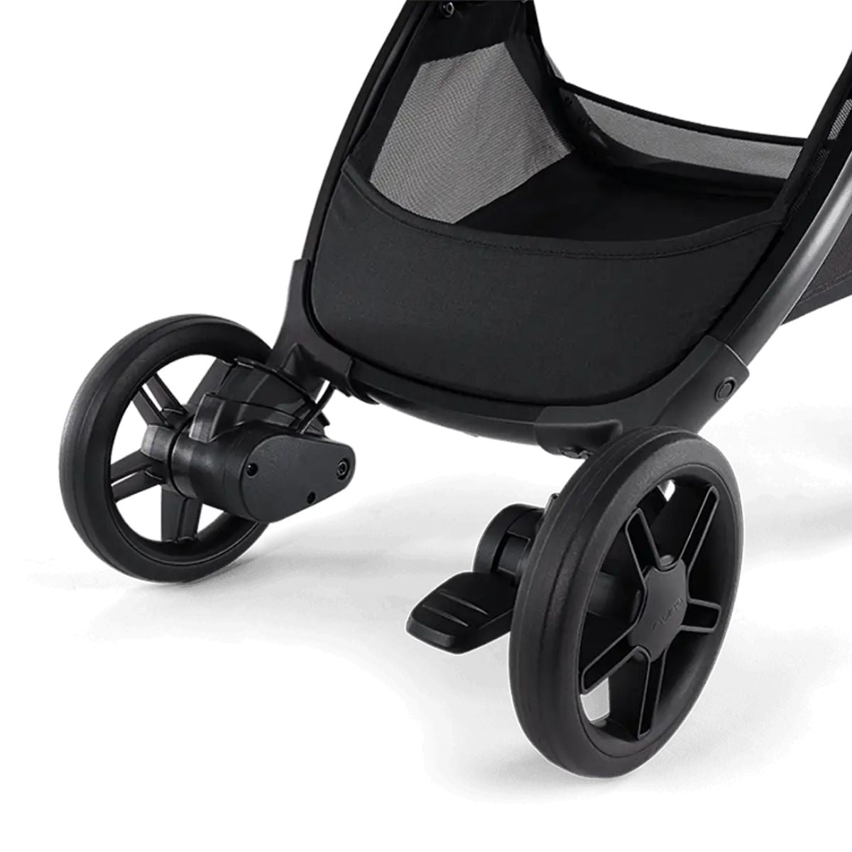 Nuna VIAA cabn Lightweight Travel Stroller -  Caviar - Smooth Ride Wherever You Go